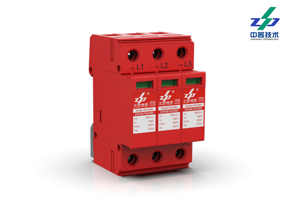 DXH06-F/3AC690　　　　　　　　　　20-40kA 690V 3P　　　　　　　　中普电源防雷器